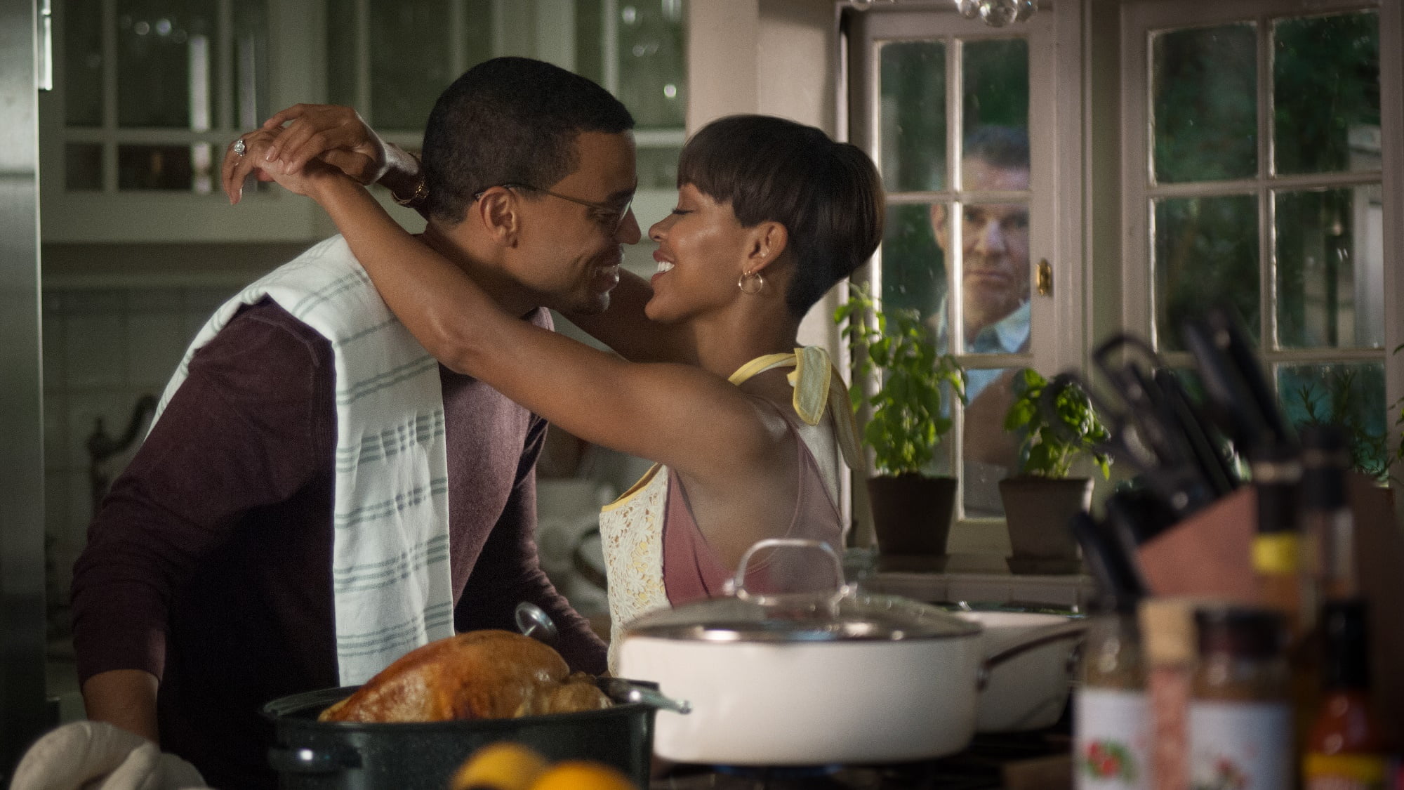 a thriller starring Michael Ealy, Meagan Good, and Dennis Quaid, opening in...