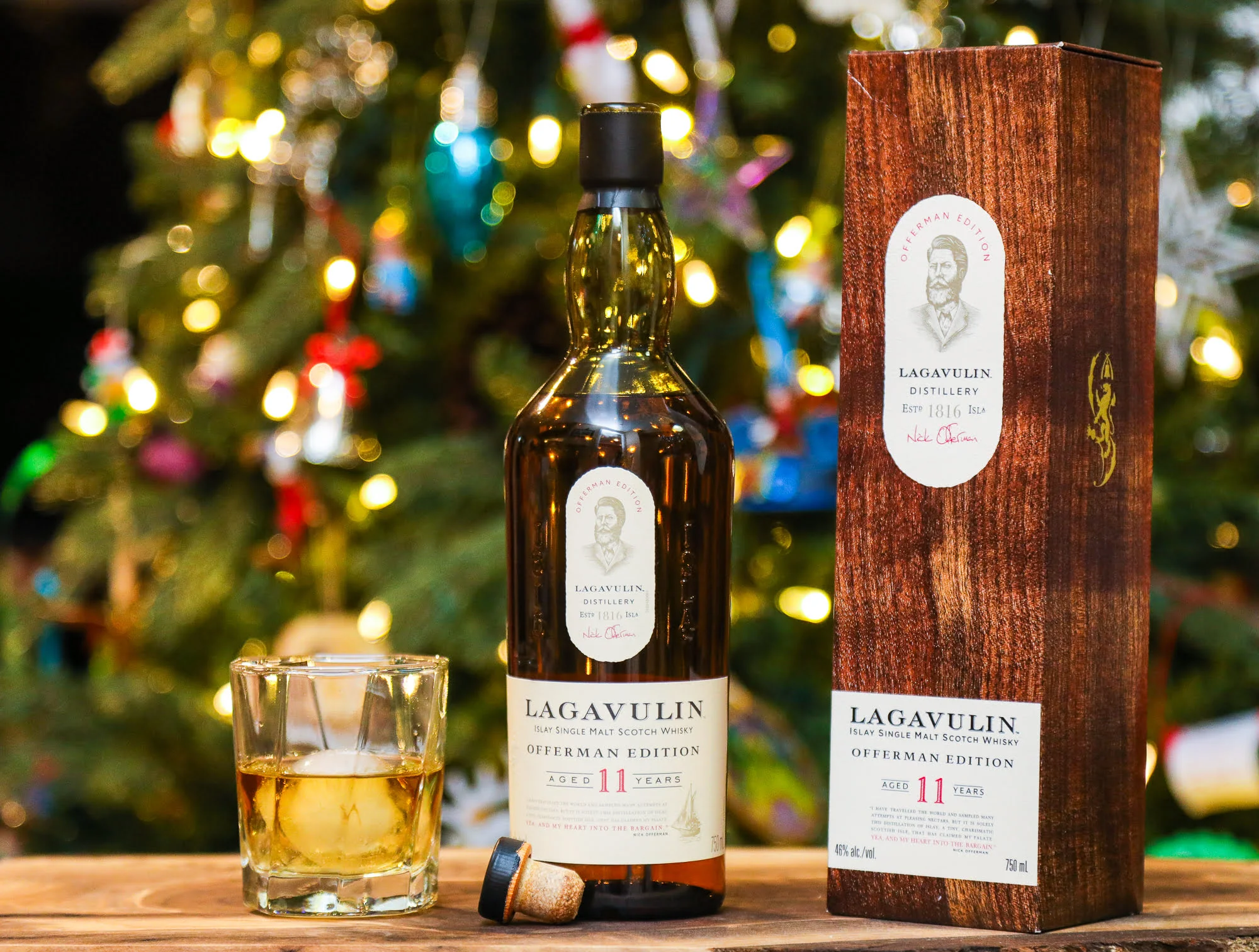 Toast the season with Lagavulin Offerman Edition 11 Year Old