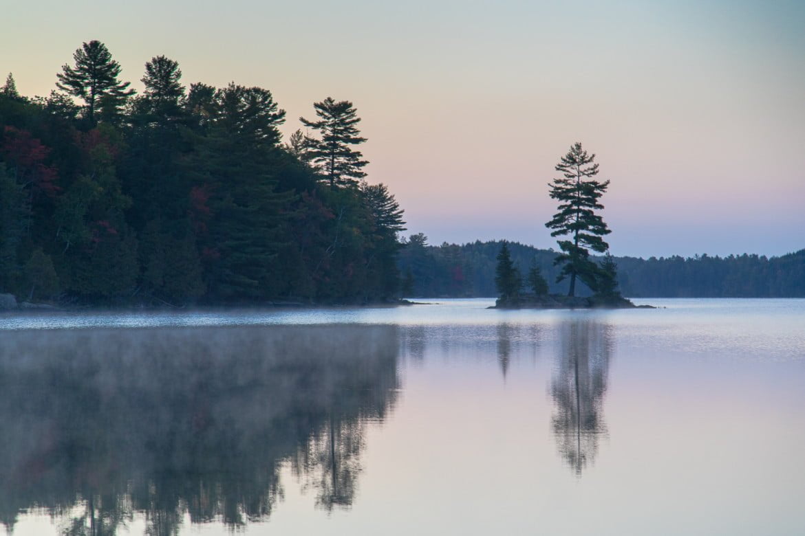 Fall at Silent Lake Provincial Park