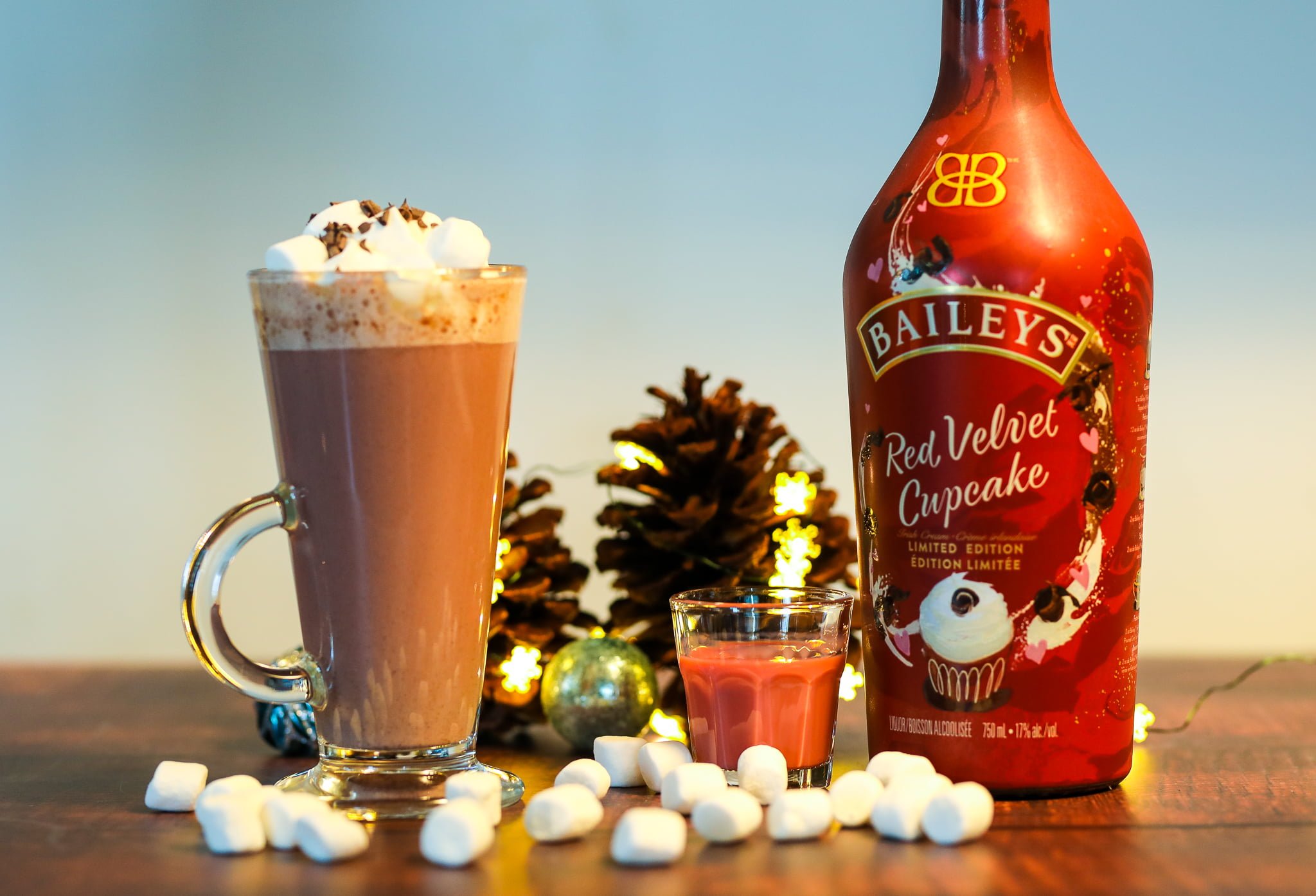 Baileys Red Velvet Hot Chocolate | The perfect winter cocktail | The GATE