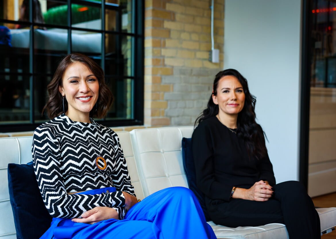 Elle-Máijá Tailfeathers and Danis Goulet