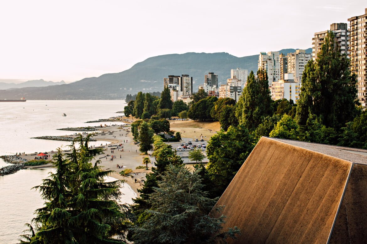 Overlooking Vancouver Aquatic Centre, Sunset Beach, English Bay