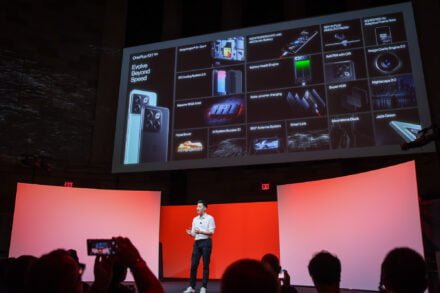 OnePlus 10T launch event in New York City