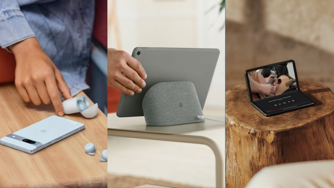 Google Pixel 7A, Tablet, and Fold