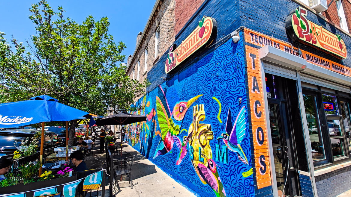 5 Rabanitos in Pilsen, Chicago