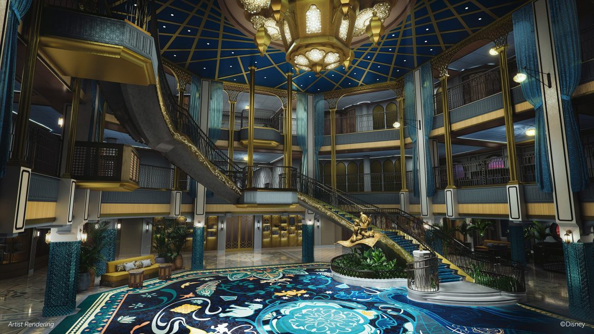 The Grand Hall of the Disney Treasure