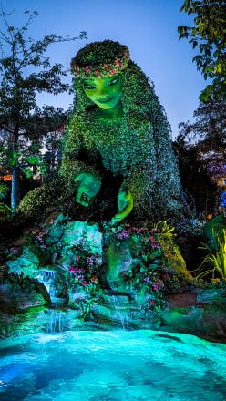 Te Fiti at EPCOT's Journey of Water