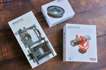 BeastGrip Pro with Pro Series 1.55X Anamorphic Lens MK2
