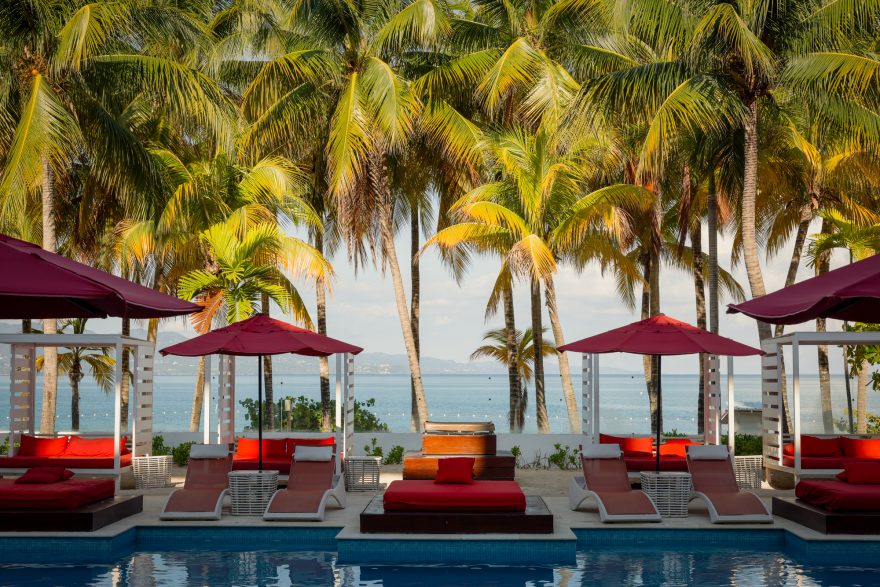 S Hotel Jamaica pool and Doctor’s Cave Beach