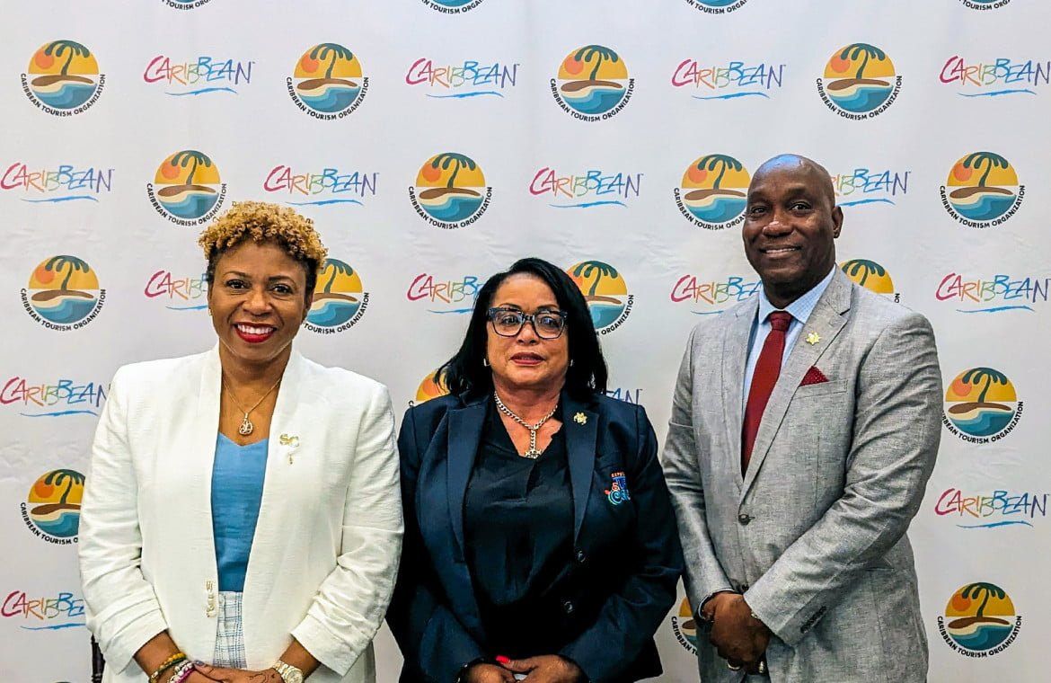 Stacy Cox, Hon. Josephine Connolly, and Wesley Clerveaux