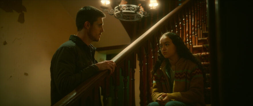 Robbie Amell and Sirena Gulamgaus
