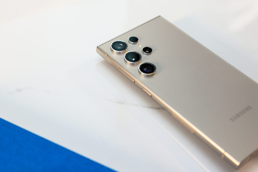 Samsung Galaxy S24 Ultra rear cameras