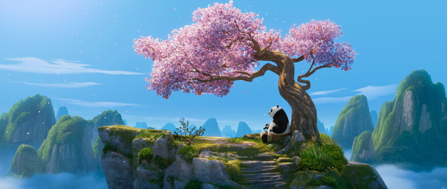 Po in Kung Fu Panda 4