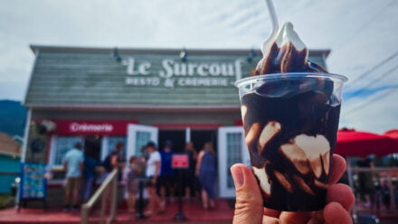 Ice cream in Percé