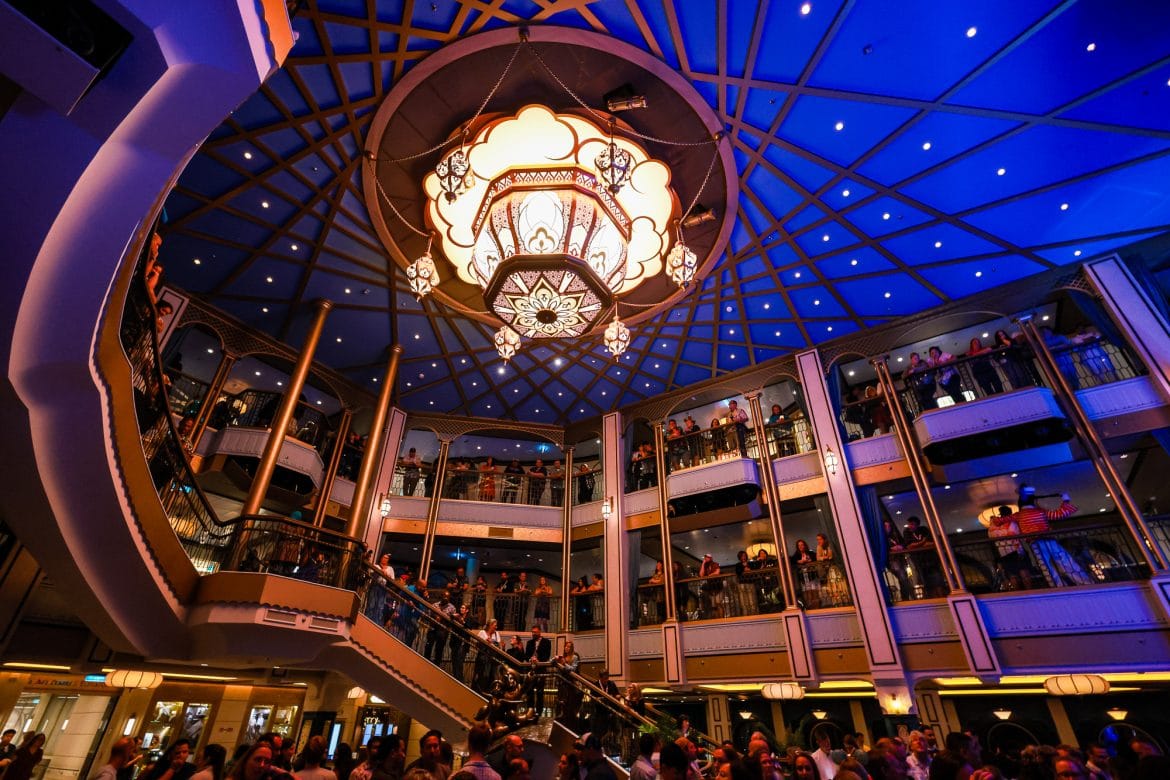 The Disney Treasure's Grand Hall