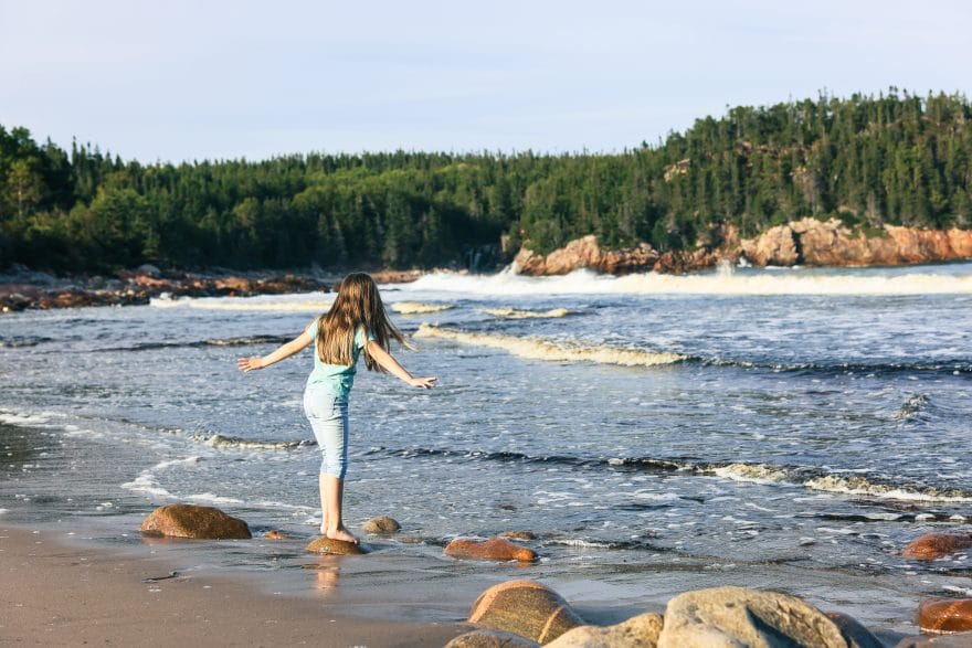 Black Brook Cove Beach, Cape Breton