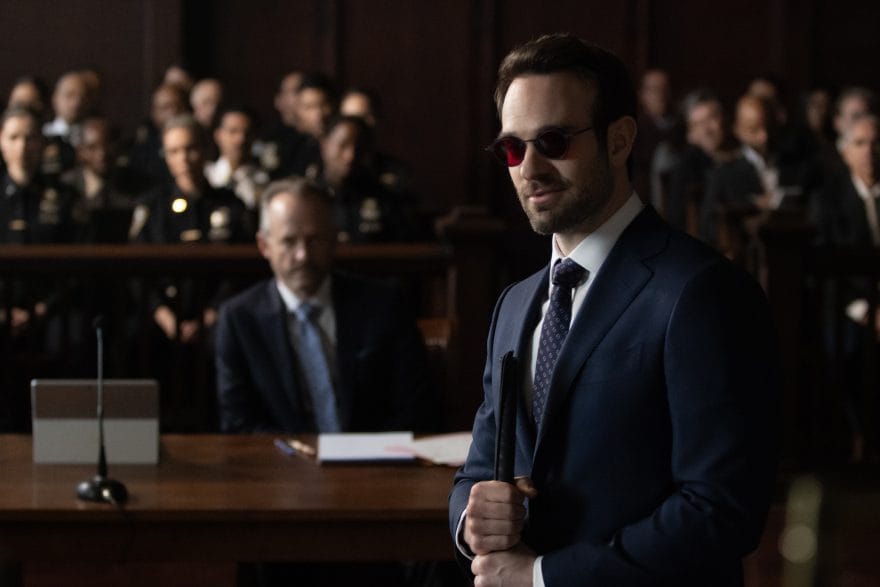 Charlie Cox as Matt Murdock in Daredevil: Born Again