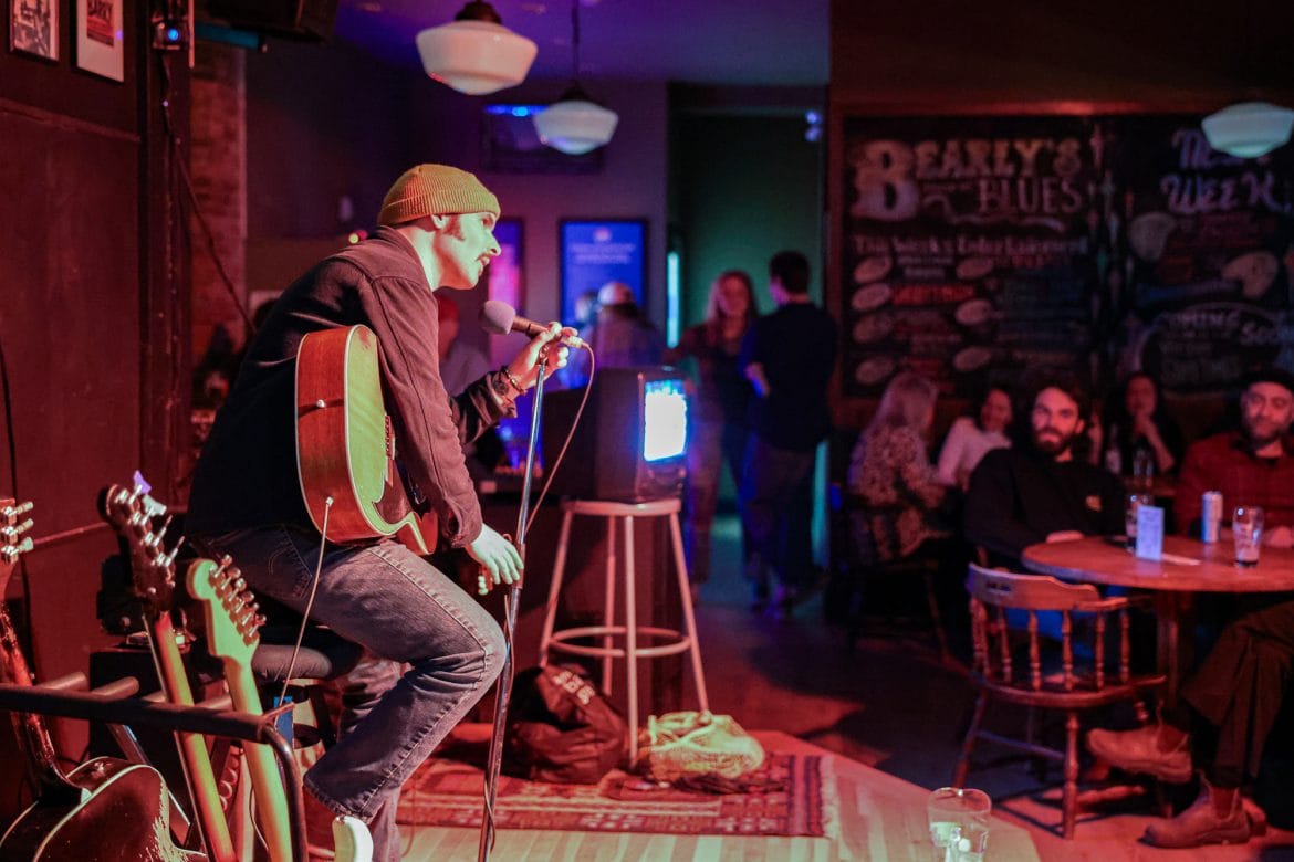 Garrett Mason at Bearly's House of Blues
