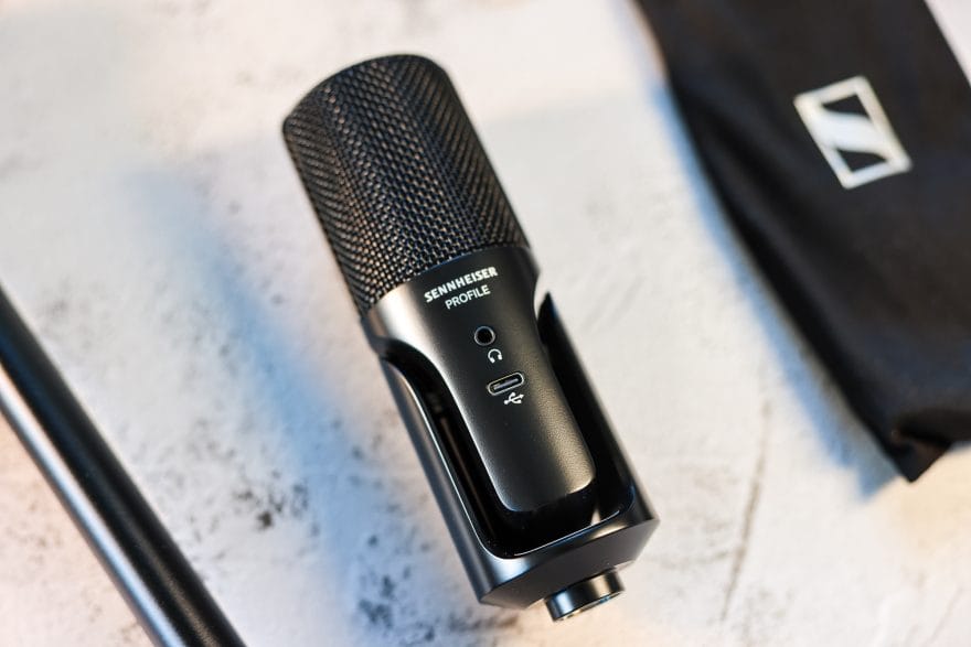 Sennheiser Profile microphone - back view
