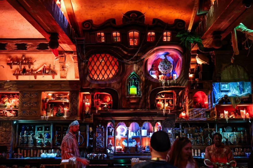 The Beak and Barrel pirate lounge at Magic Kingdom
