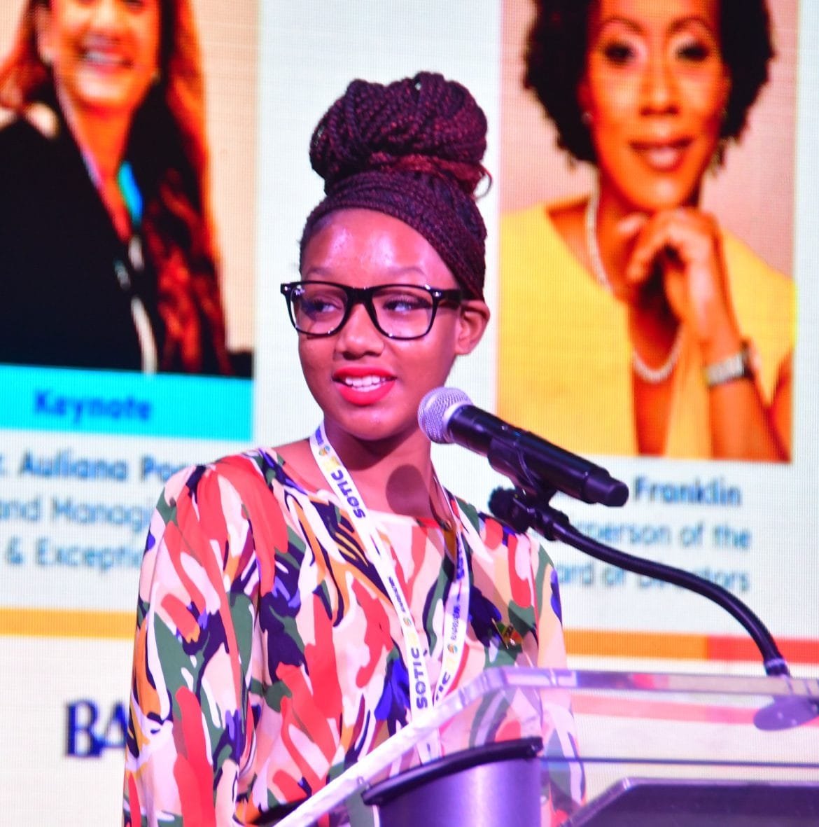 Junior Minister of Tourism Keyana Warner