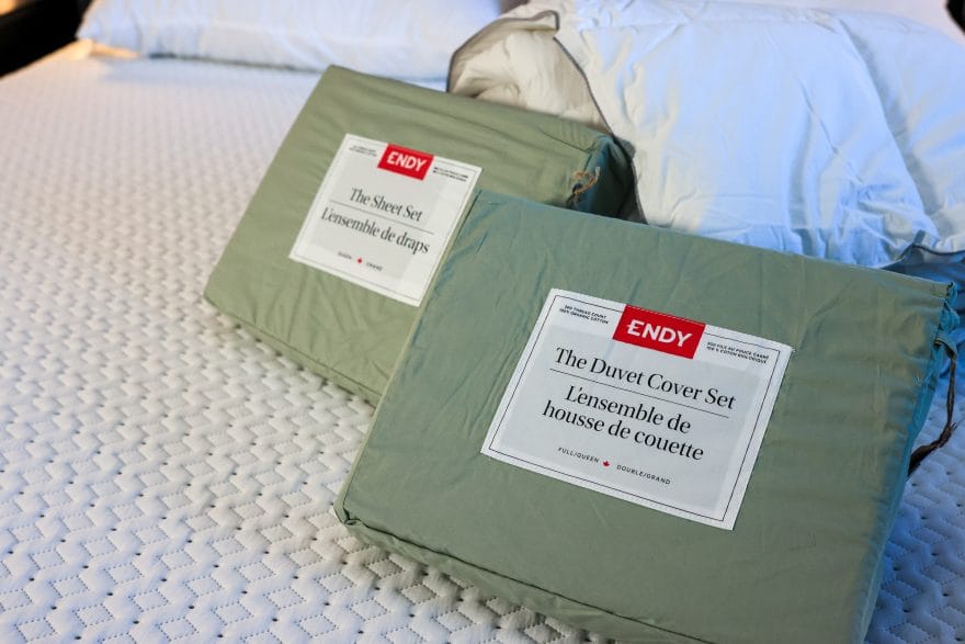 Endy sheet set, duvet and duvet cover set