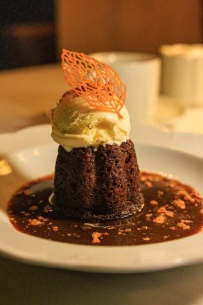 Sticky toffee pudding
