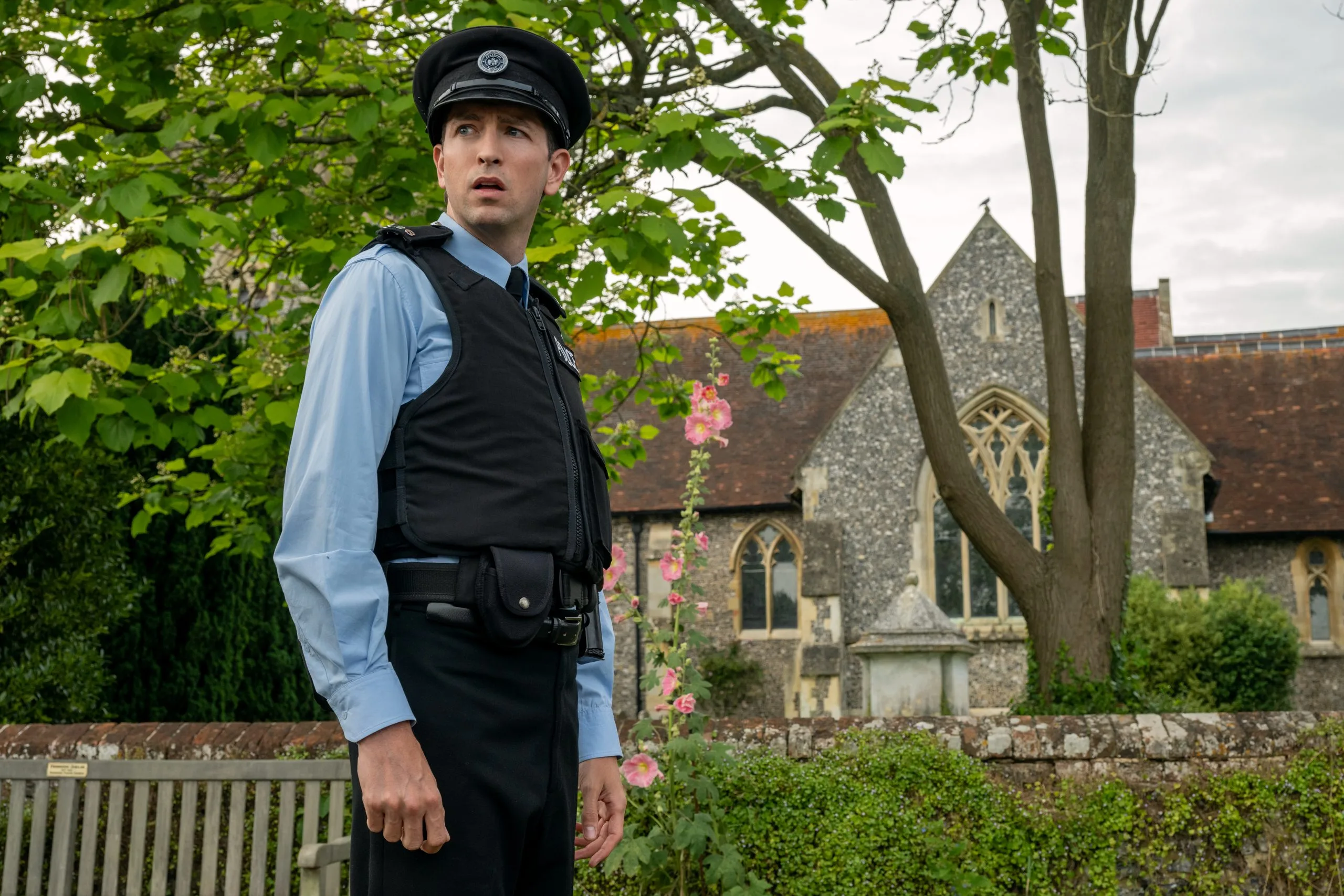 Actor Nicholas Braun Talks About The Sheep Detectives | The GATE